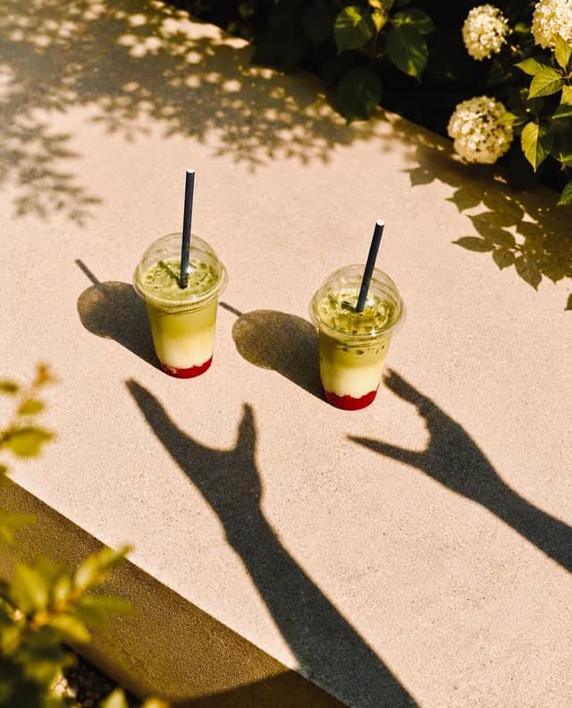 Raspberry Matcha
